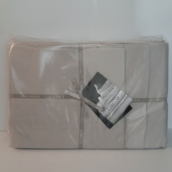 Libeco Linen King Sheet Set Linen Gray - Picture 7 of 10